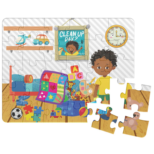 Clean Up Day Puzzle (11x14in w/ 30 pieces)