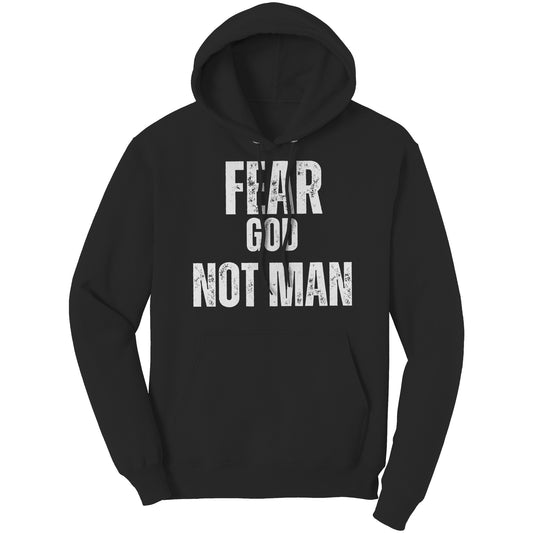Fear God Hoodie White Text [Adult Unisex]