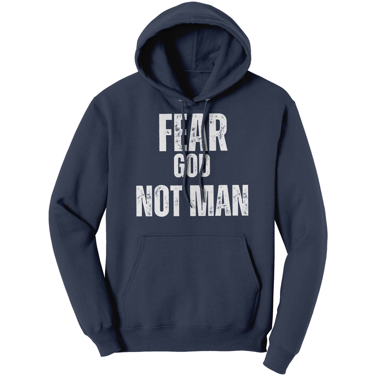Fear God Hoodie White Text [Adult Unisex]