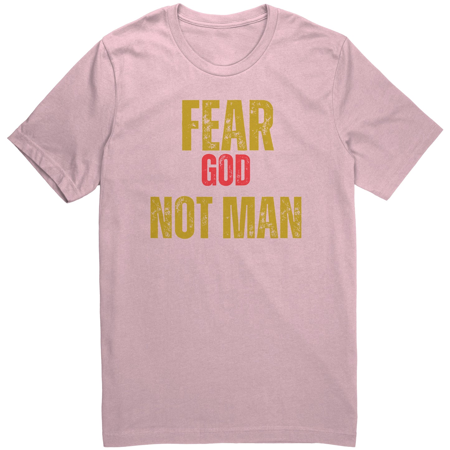 Fear God Red/Gold Text [Adult Unisex]