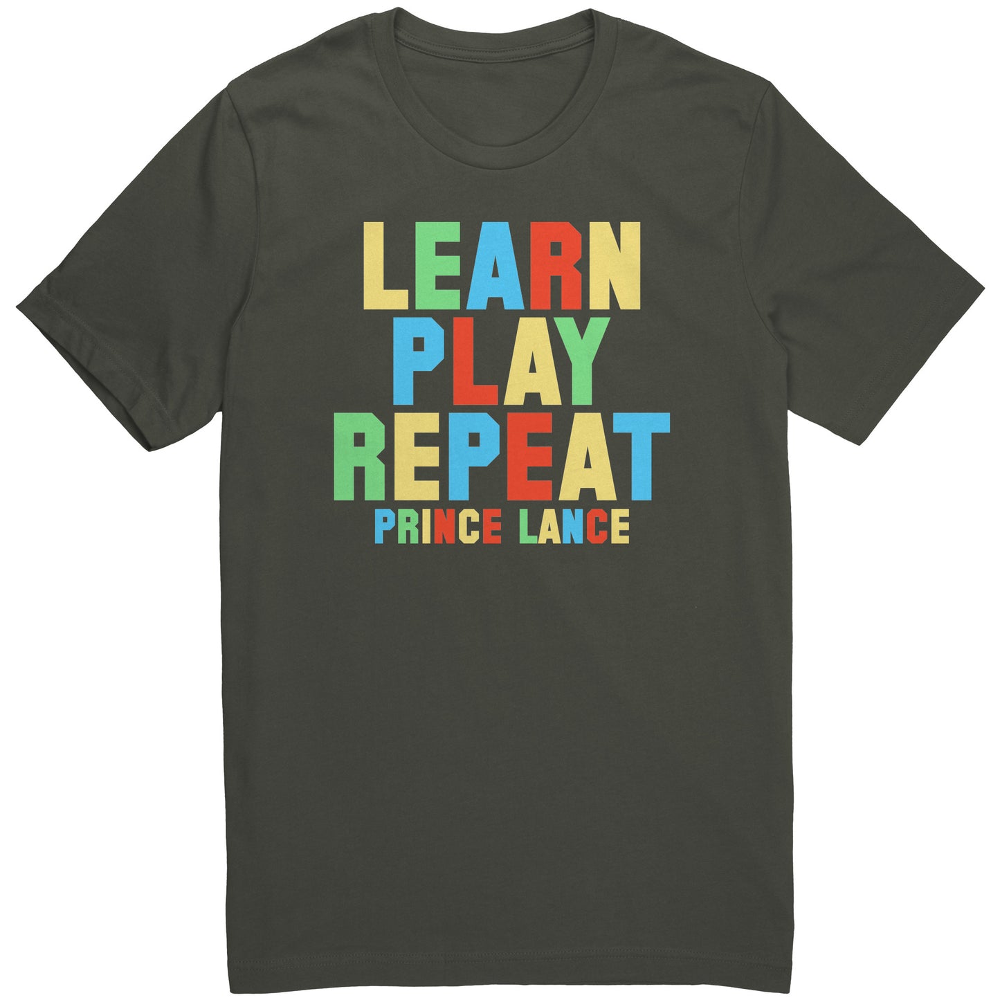 Learn Play Repeat -White/Green [Adult Unisex]