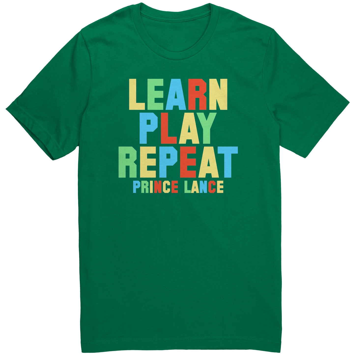 Learn Play Repeat -White/Green [Adult Unisex]