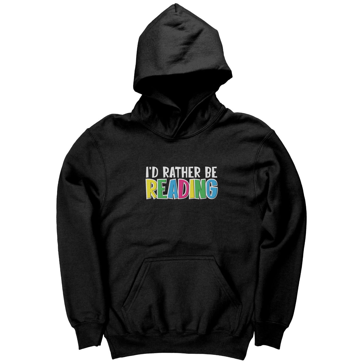 I'd Rather Be Reading Hoodie [Youth Unisex]