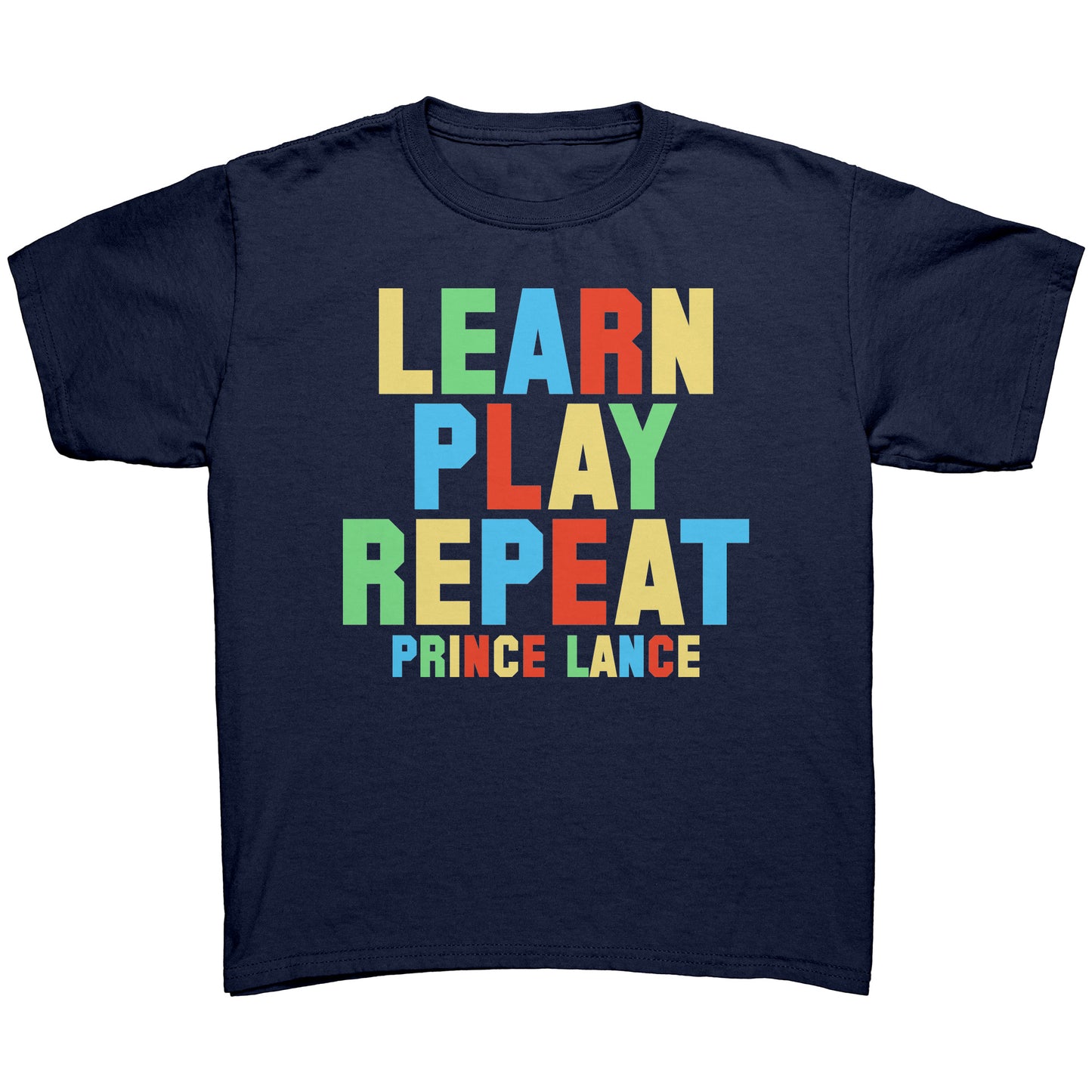 Learn Play Repeat  T-Shirt  [Youth Unisex]