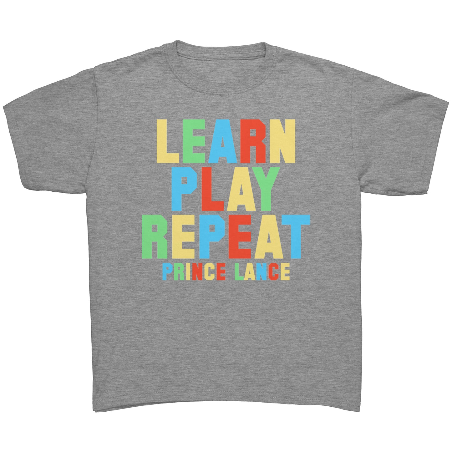 Learn Play Repeat  T-Shirt  [Youth Unisex]