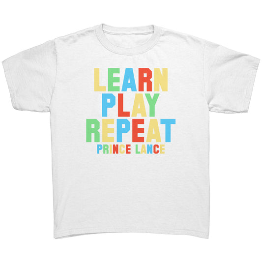 Learn Play Repeat T-Shirt [Youth Unisex]