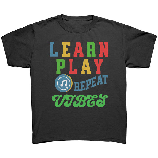 Learn Play Repeat Vibes Tee [Youth]