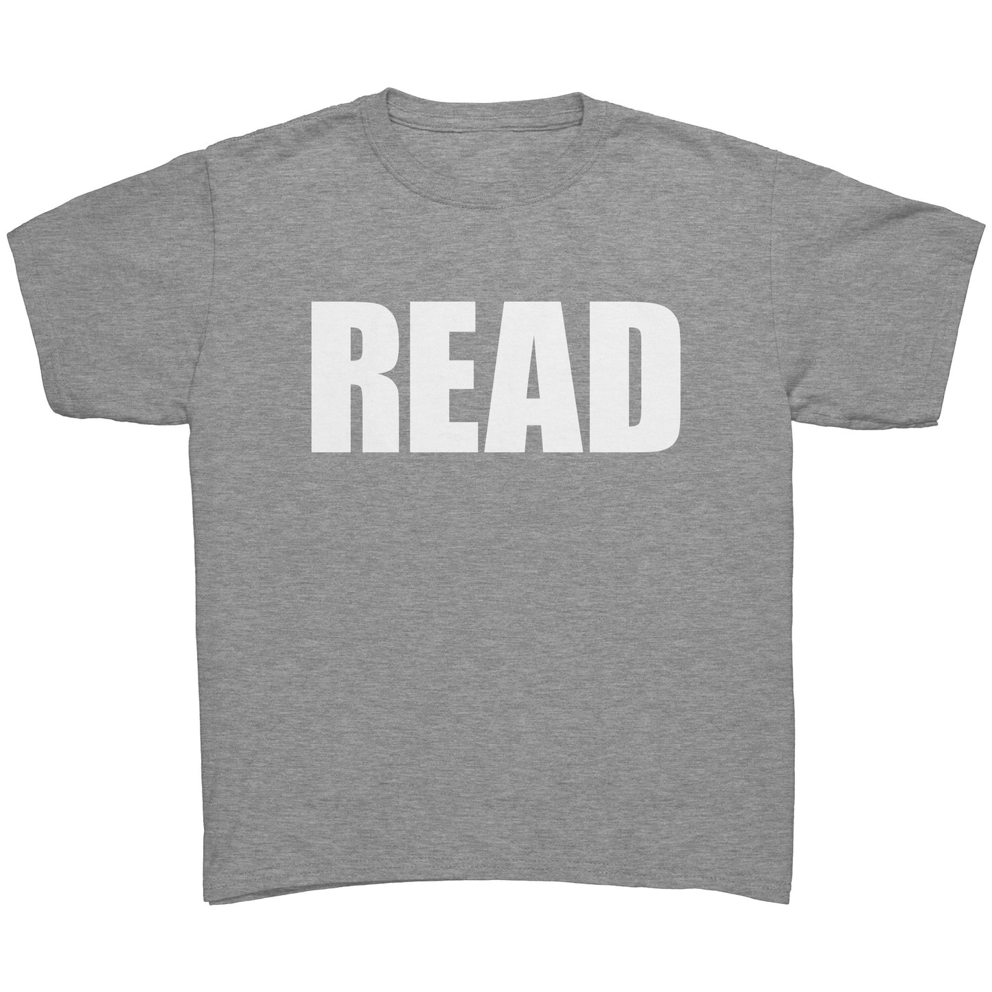 Read T-Shirt/ White [Youth Unisex]